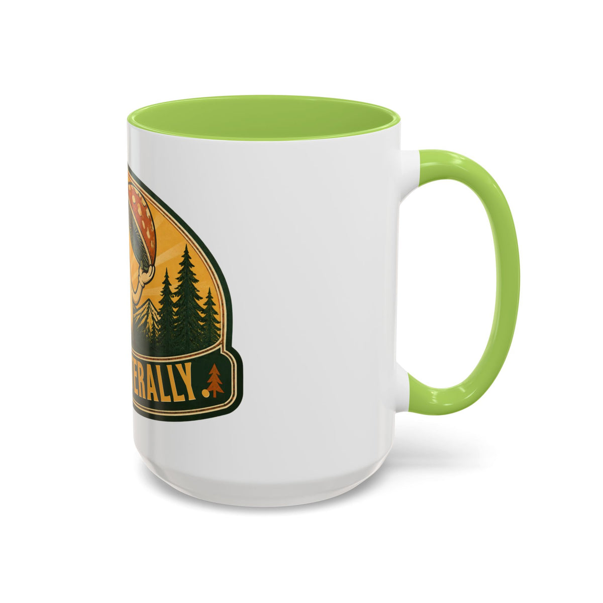 No Cap, Literally Mushroom Coffee Mug