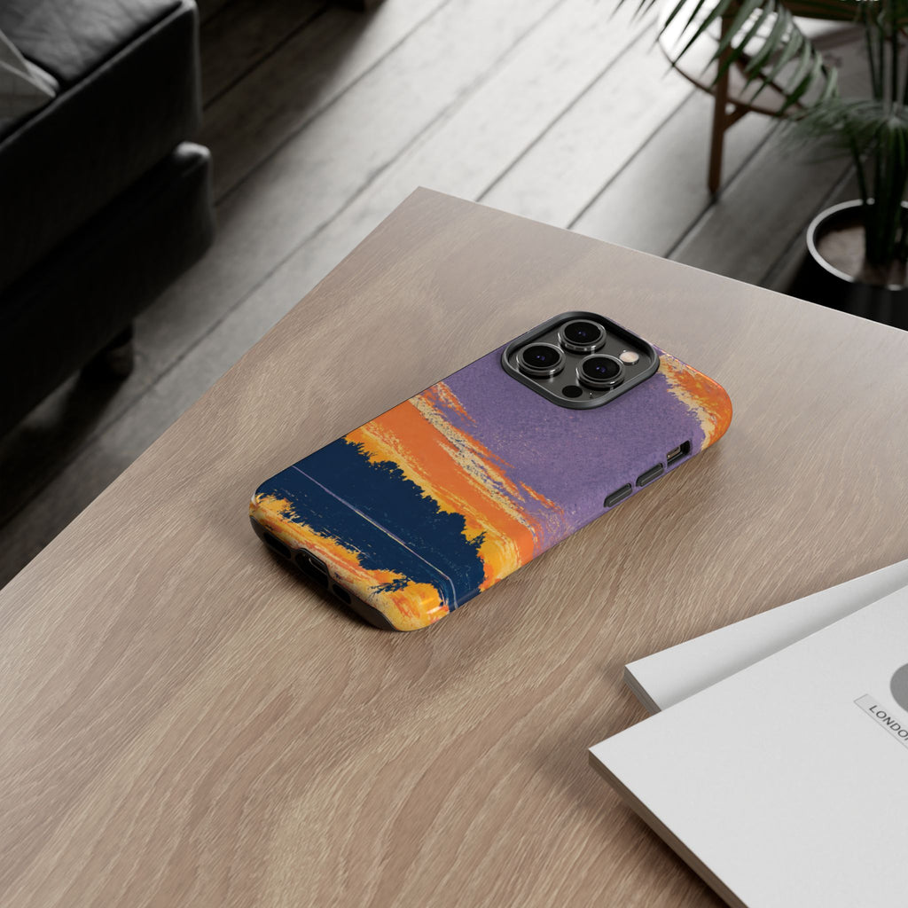 Coque de téléphone résistante Sunset Lake
