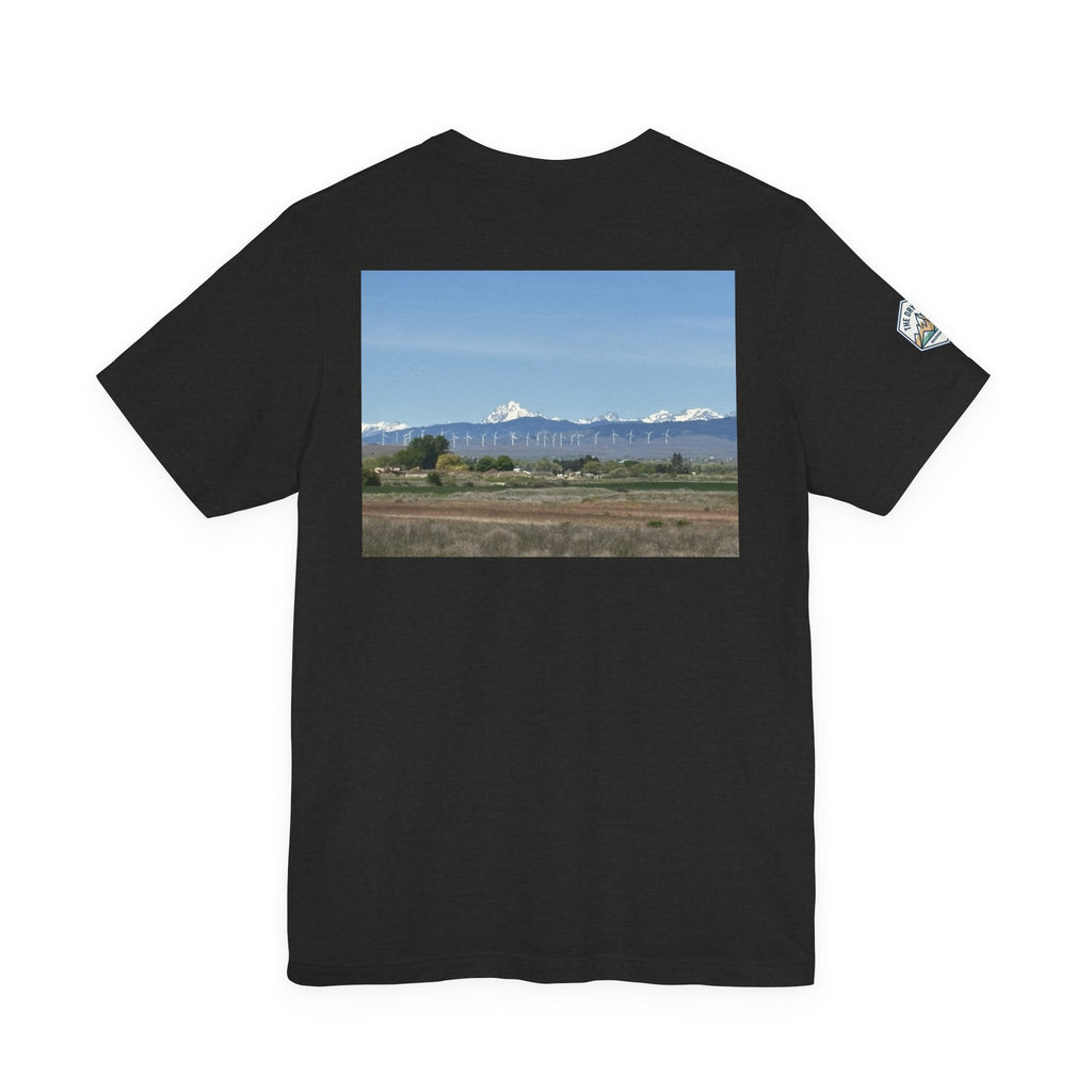 Mt. Stuart Photo T-Shirt Back: Ellensburg Edition