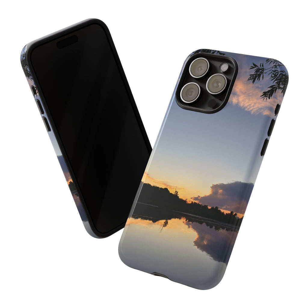 Ellensburg, Washington Sunset Lake Reflection Tough Phone Case