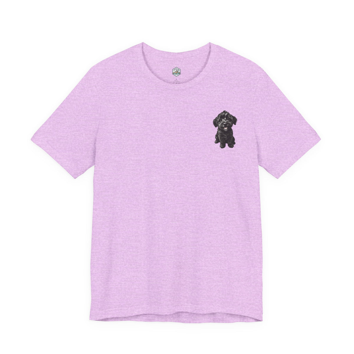 T-shirt avec un adorable chiot Schnoodle tout doux