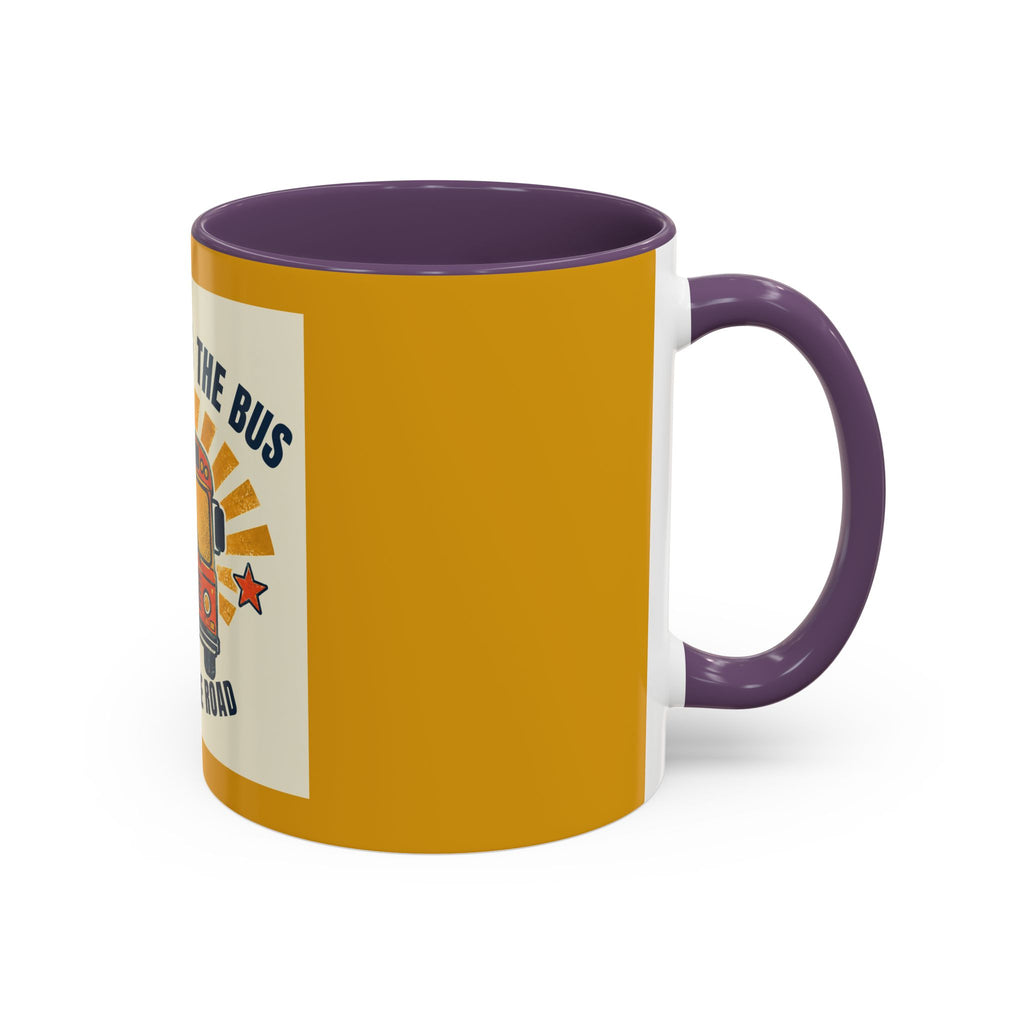 I’m Driving the Bus Get Out the Road Retro Bus Coffee Mug