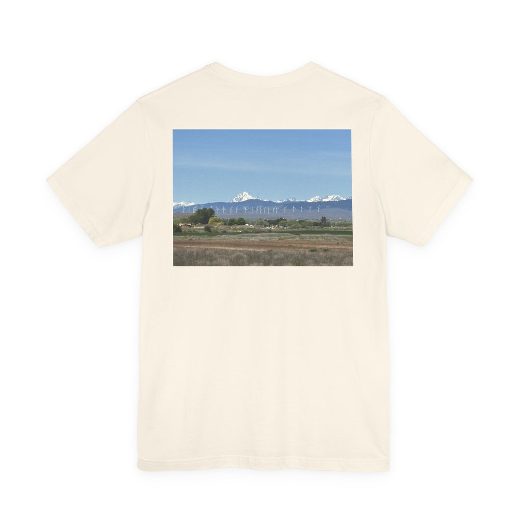 T-shirt photo du mont Stuart – Dos : édition Ellensburg
