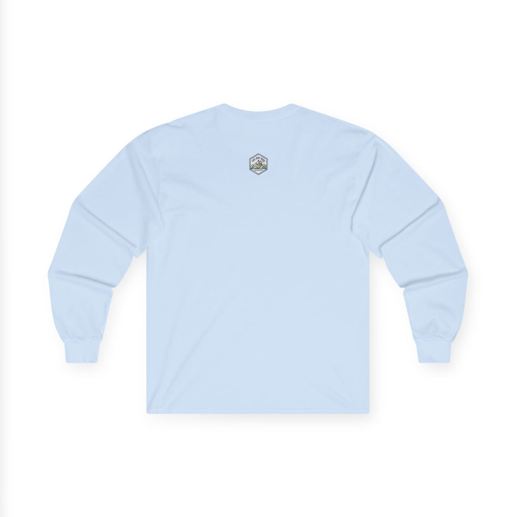 Ellensburg Sunset Fishing Pond Reflection Long Sleeve Tee