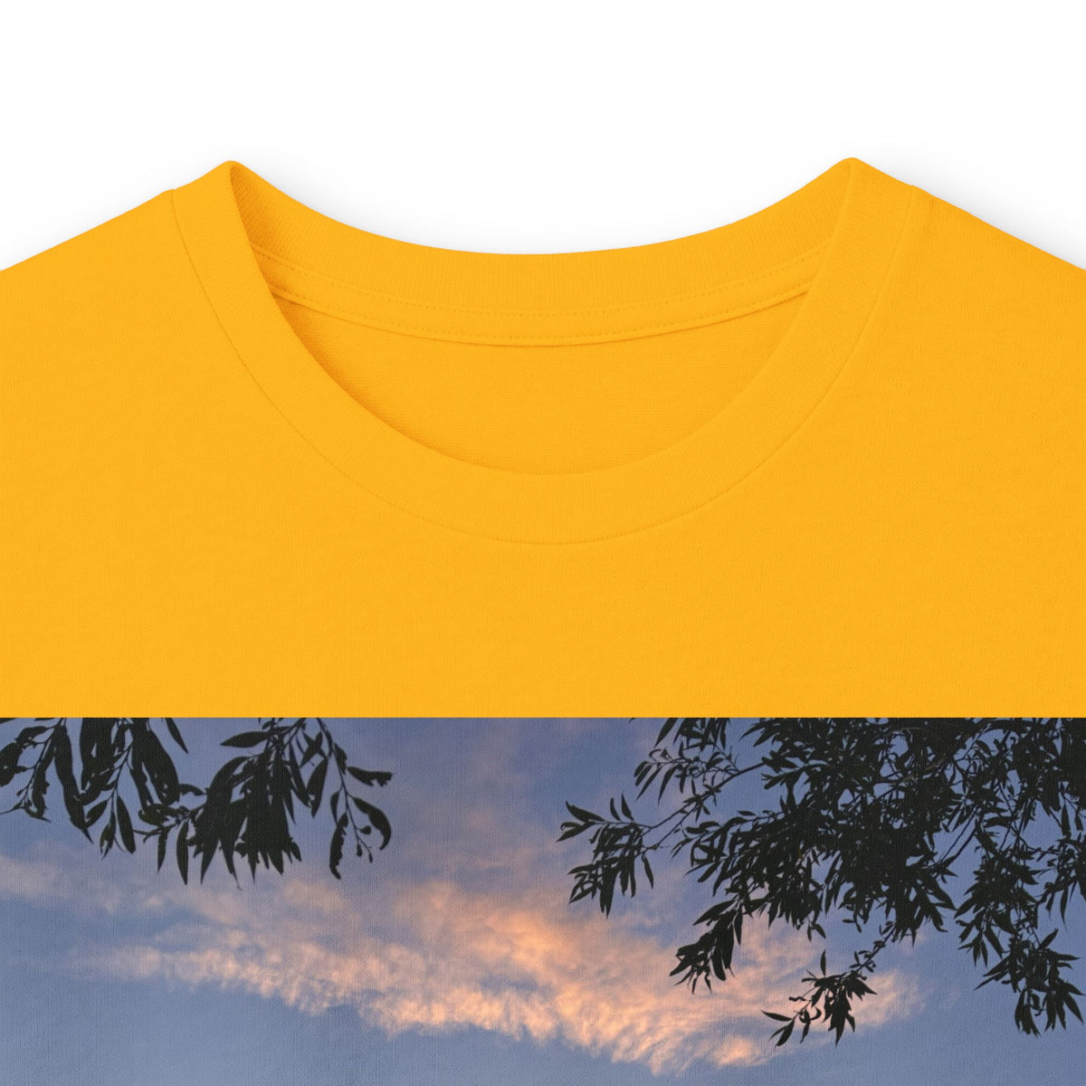Ellensburg Sunset Fishing Pond Reflection Long Sleeve Tee