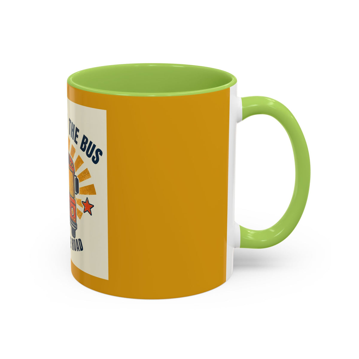 I’m Driving the Bus Get Out the Road Retro Bus Coffee Mug