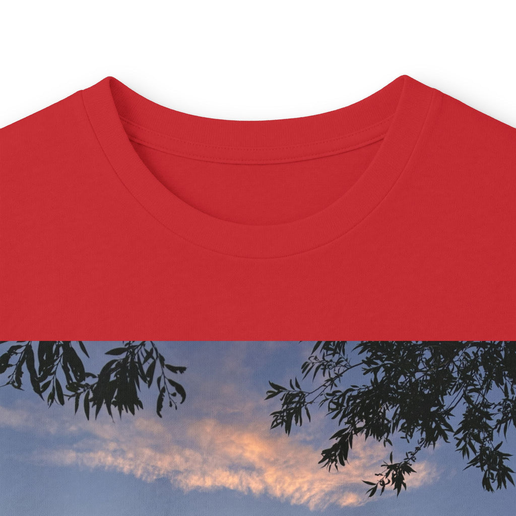 Ellensburg Sunset Fishing Pond Reflection Long Sleeve Tee