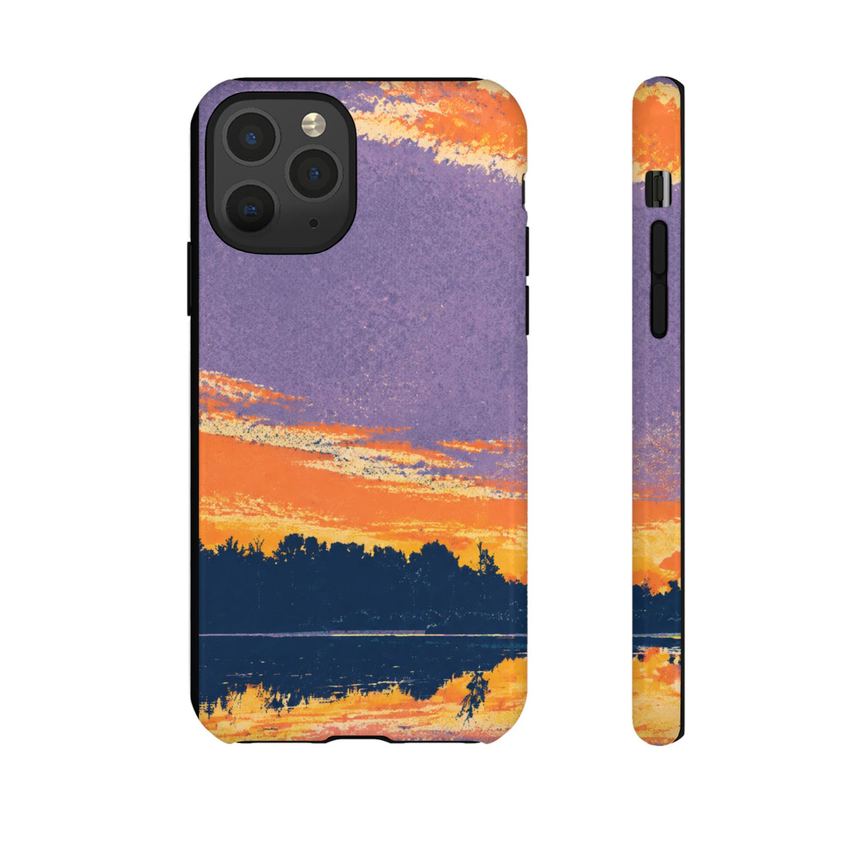 Sunset Lake Tough Phone Case