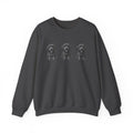 Sweat-shirt à col rond Three Black Schnoodle