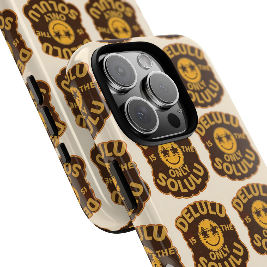 Coque de téléphone « Le délire, c’est la seule solution »