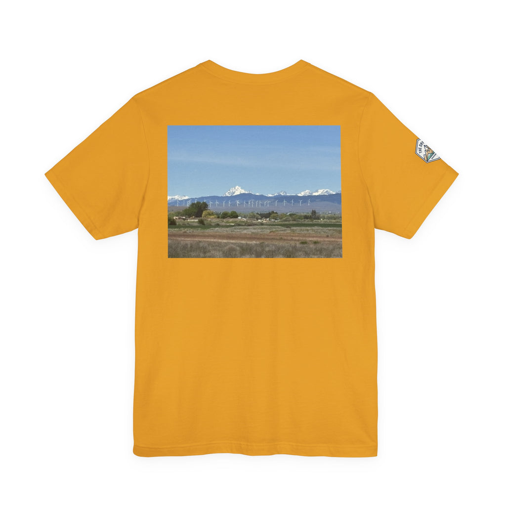 Mt. Stuart Photo T-Shirt Back: Ellensburg Edition