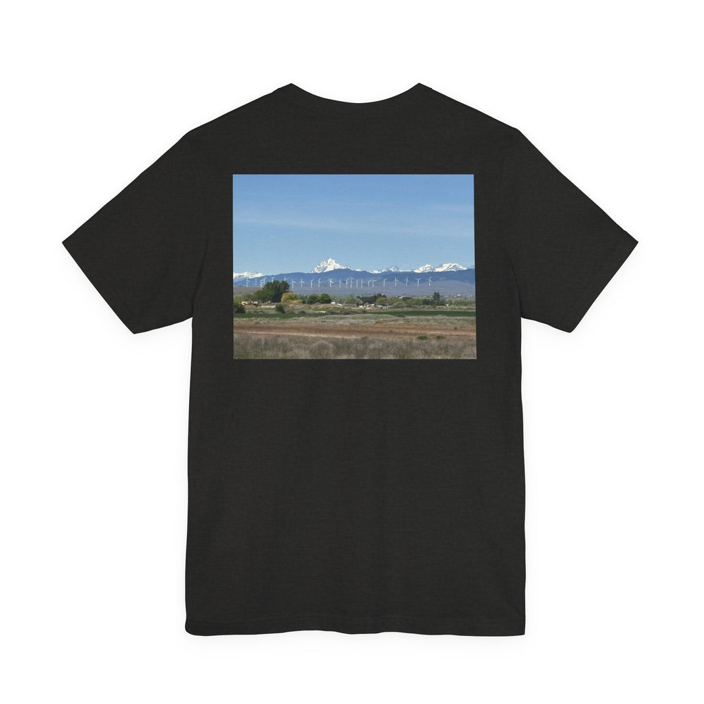 T-shirt photo du mont Stuart – Dos : édition Ellensburg