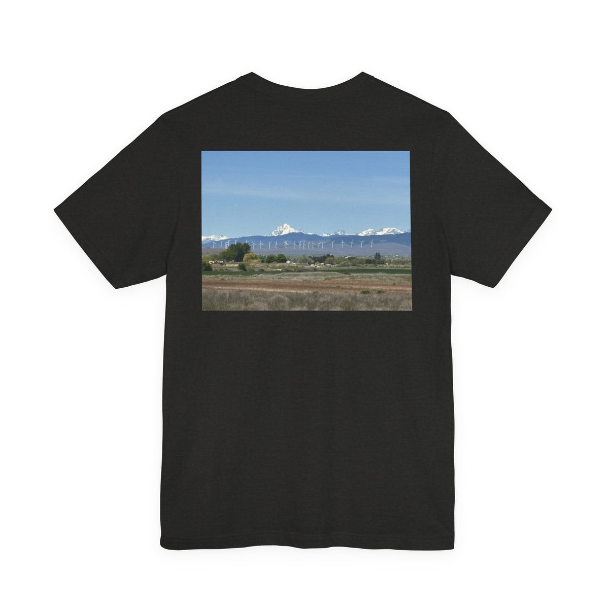 T-shirt photo du mont Stuart – Dos : édition Ellensburg