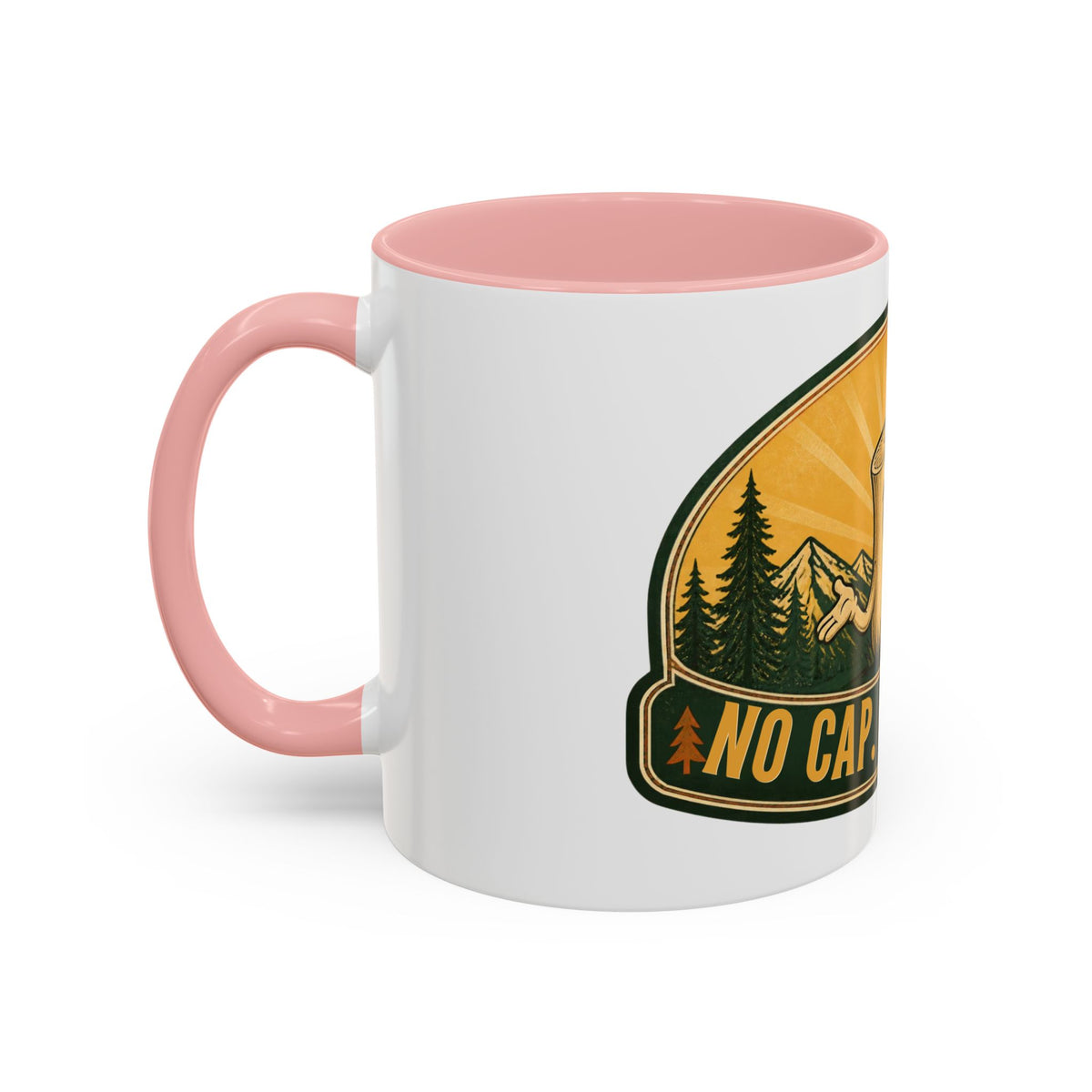 No Cap, Literally Mushroom Coffee Mug