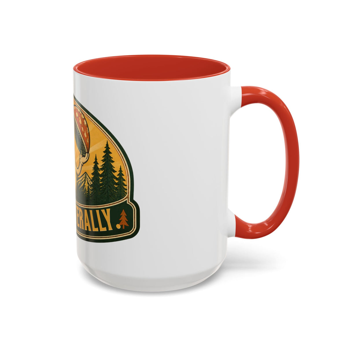 No Cap, Literally Mushroom Coffee Mug