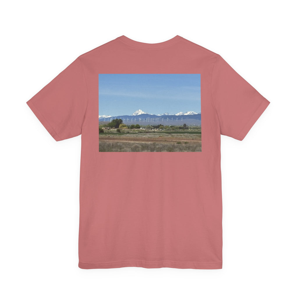 T-shirt photo du mont Stuart – Dos : édition Ellensburg