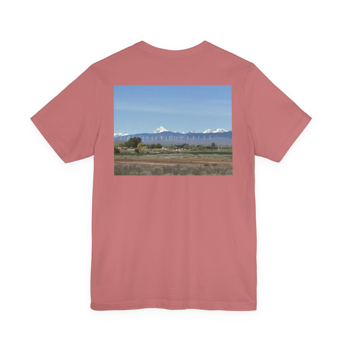 T-shirt photo du mont Stuart – Dos : édition Ellensburg