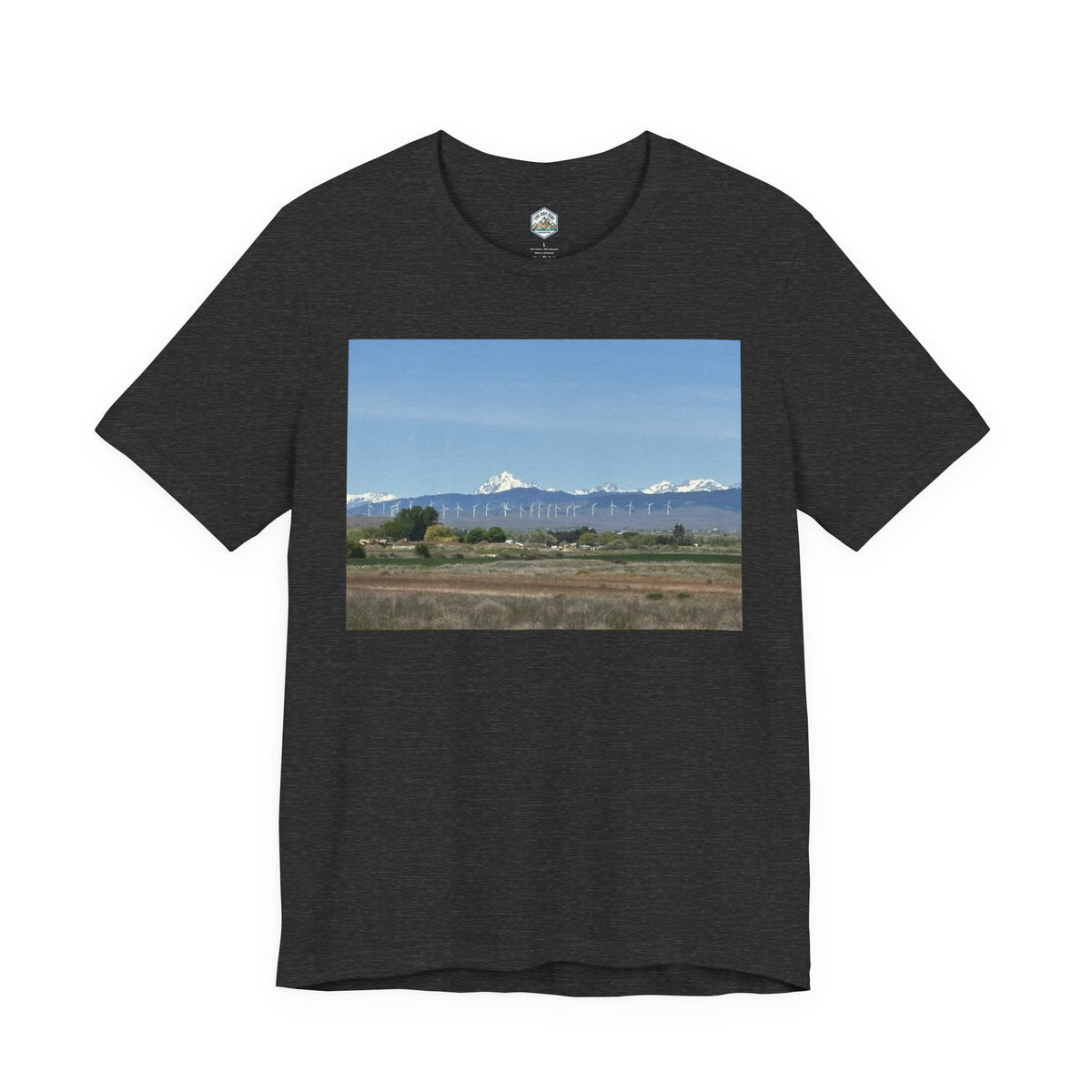 T-shirt photo du mont Stuart : édition Ellensburg