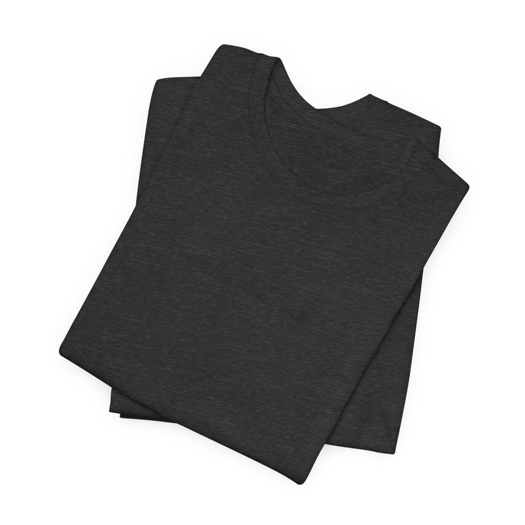 I Am Only Here for an Alibi Minimalist Graphic T-Shirt
