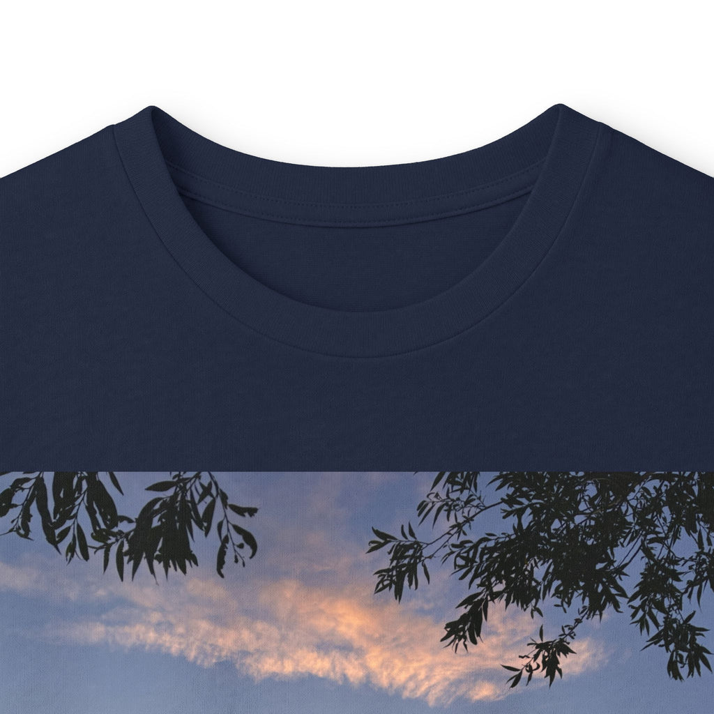 Ellensburg Sunset Fishing Pond Reflection Long Sleeve Tee