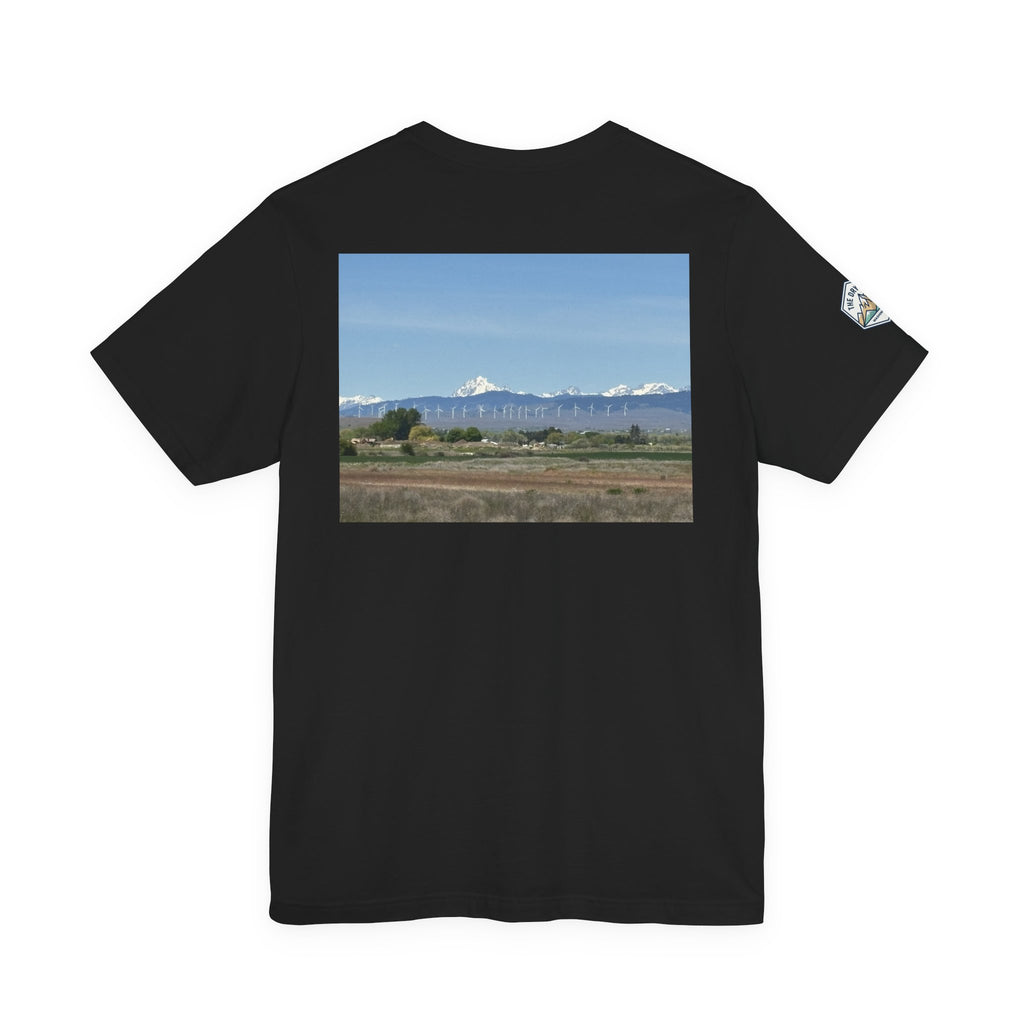 Mt. Stuart Photo T-Shirt Back: Ellensburg Edition