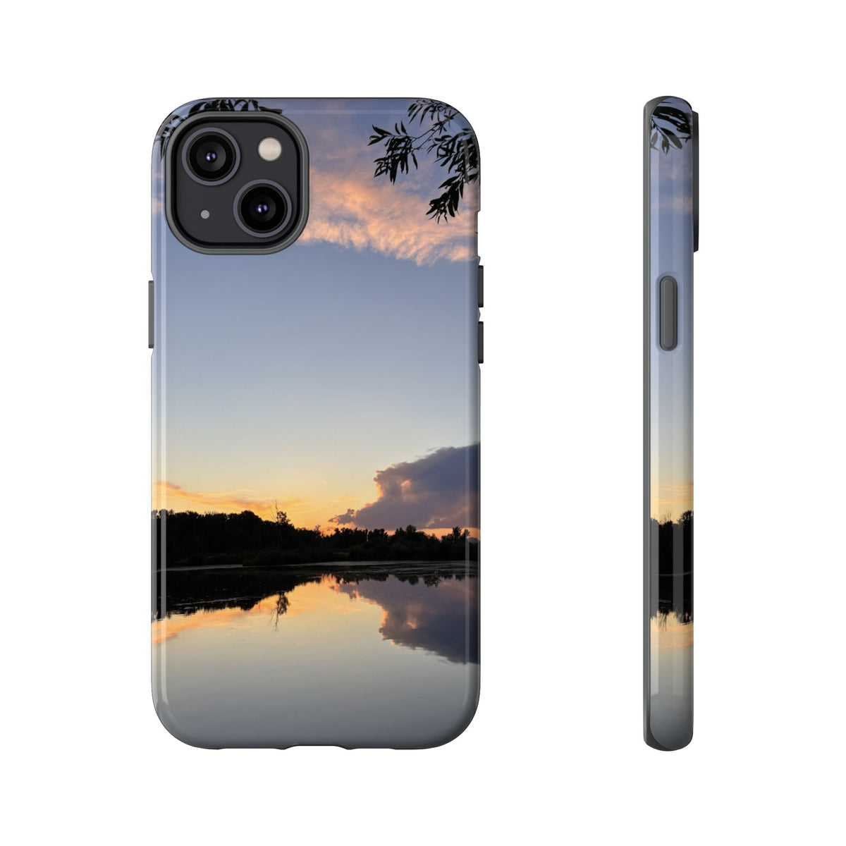Ellensburg, Washington Sunset Lake Reflection Tough Phone Case