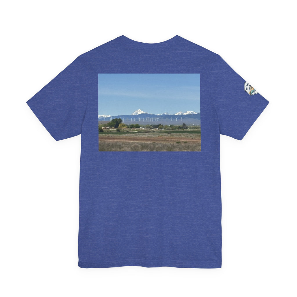 Mt. Stuart Photo T-Shirt Back: Ellensburg Edition