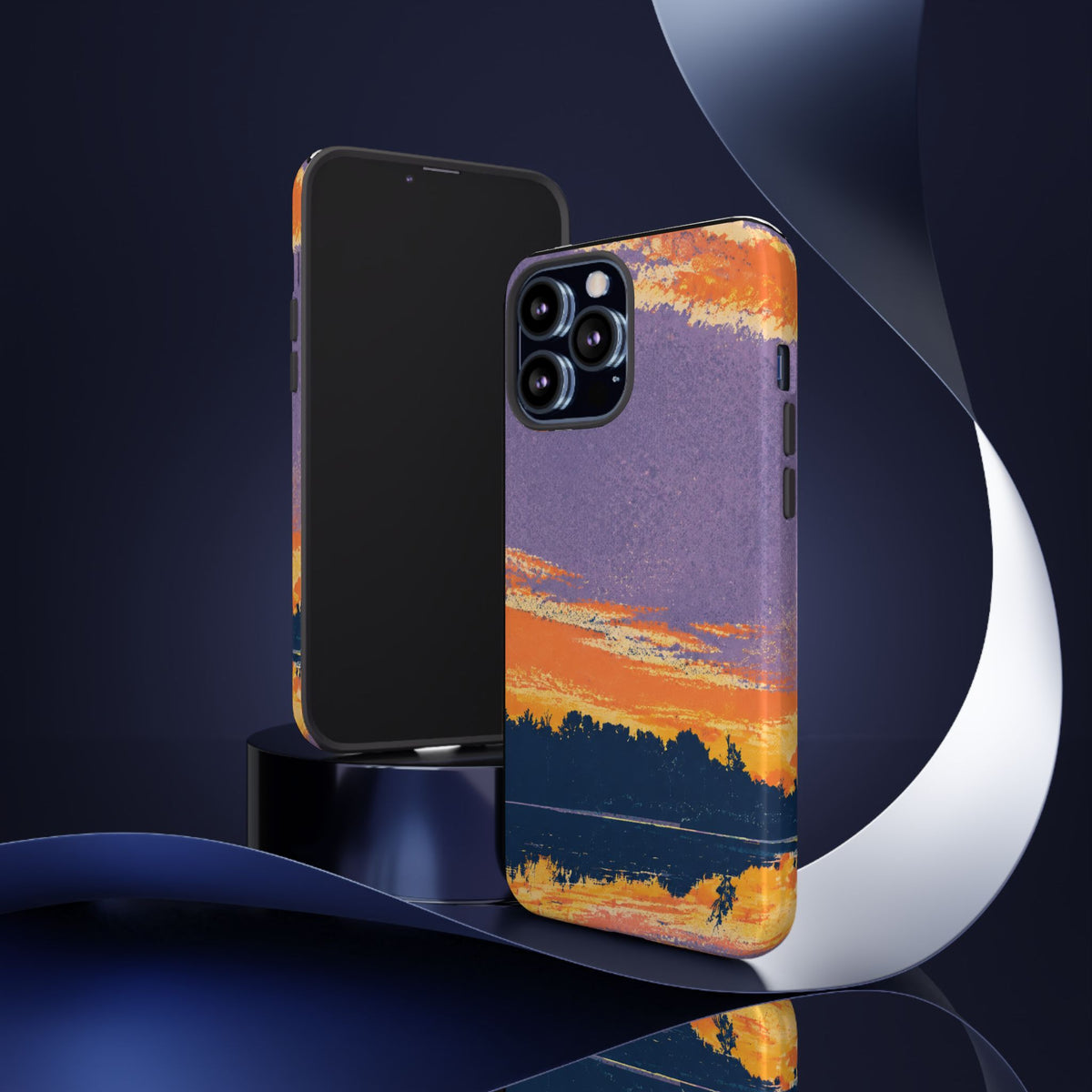 Coque de téléphone résistante Sunset Lake