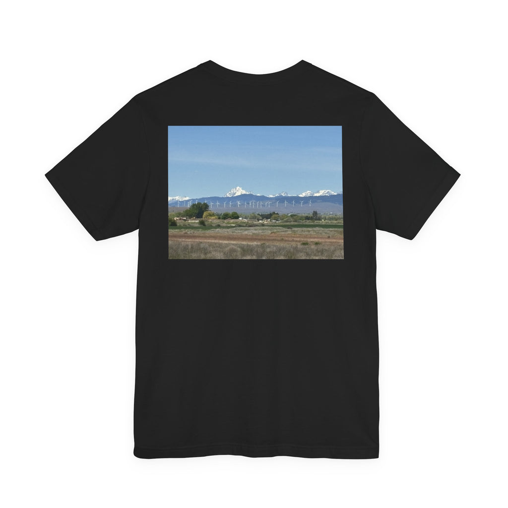 T-shirt photo du mont Stuart – Dos : édition Ellensburg