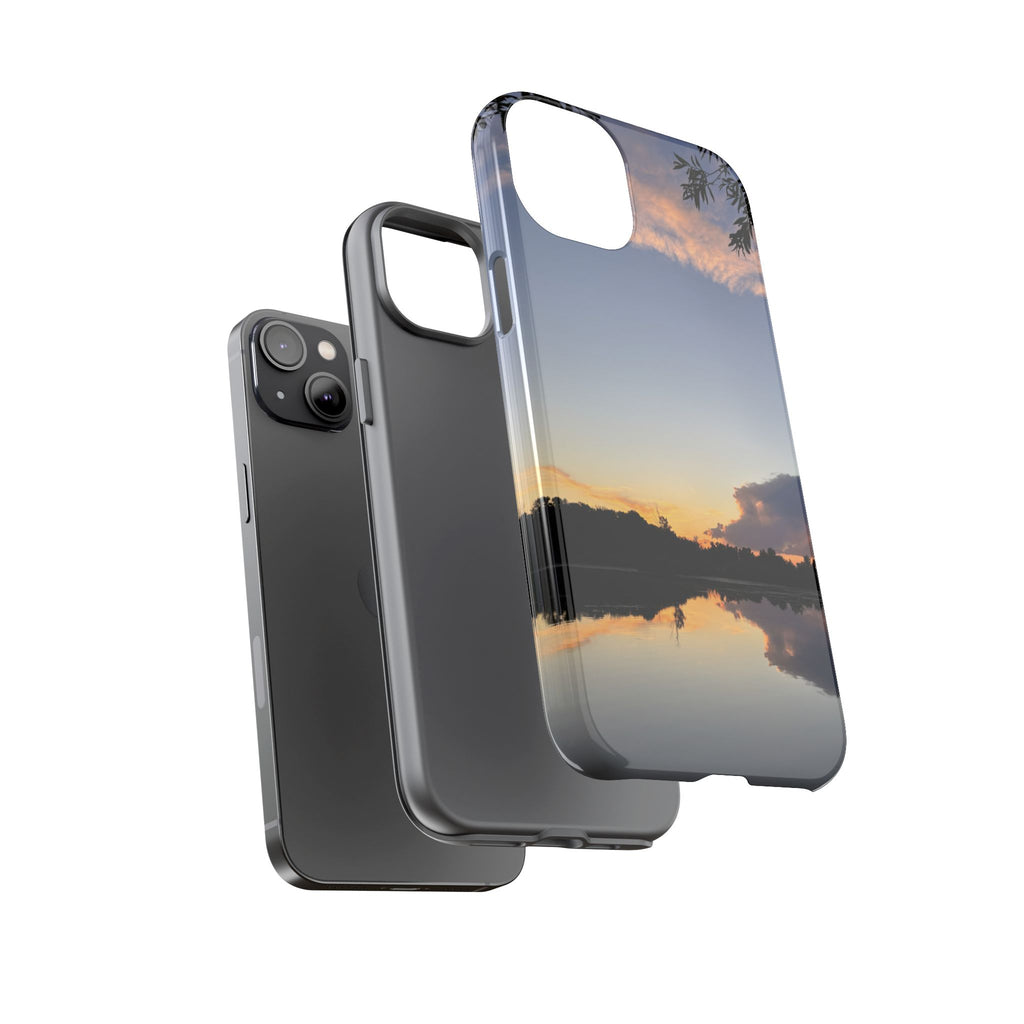 Ellensburg, Washington Sunset Lake Reflection Tough Phone Case