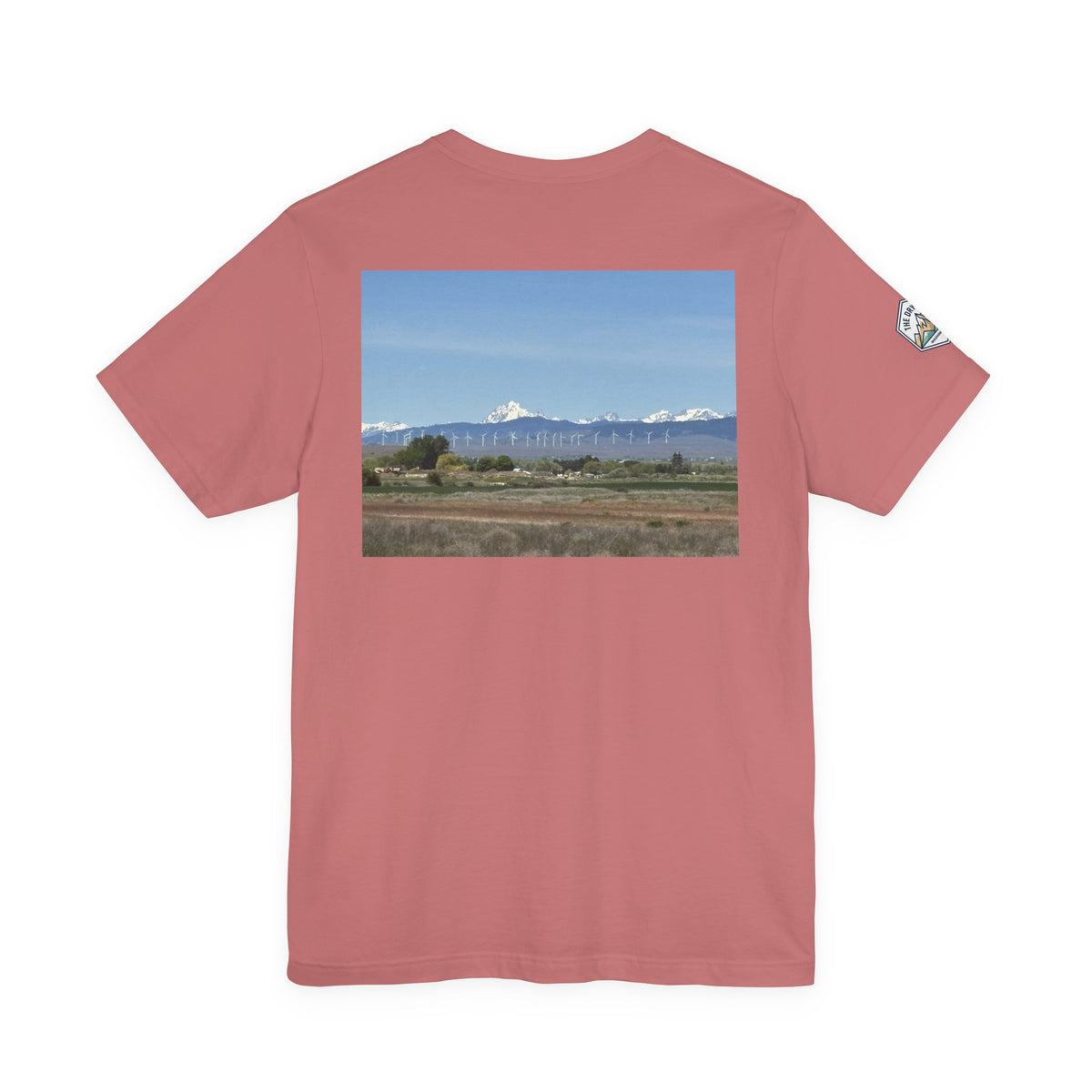 Mt. Stuart Photo T-Shirt Back: Ellensburg Edition