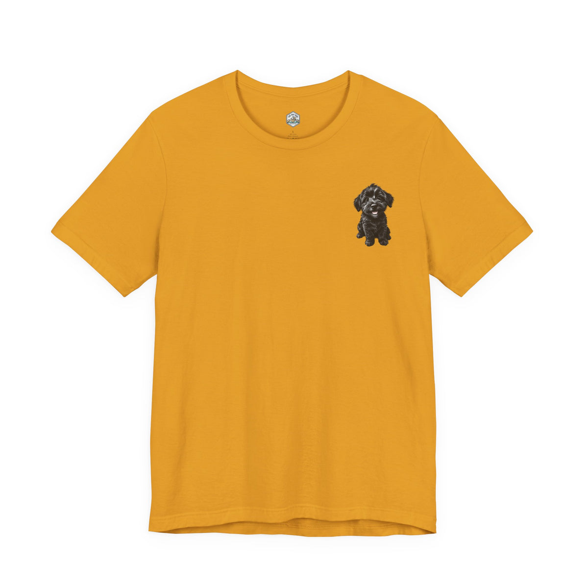T-shirt avec un adorable chiot Schnoodle tout doux