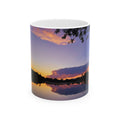 Ellensburg Ringer Loop Sunset Fishing Pond Reflection Ceramic Mug
