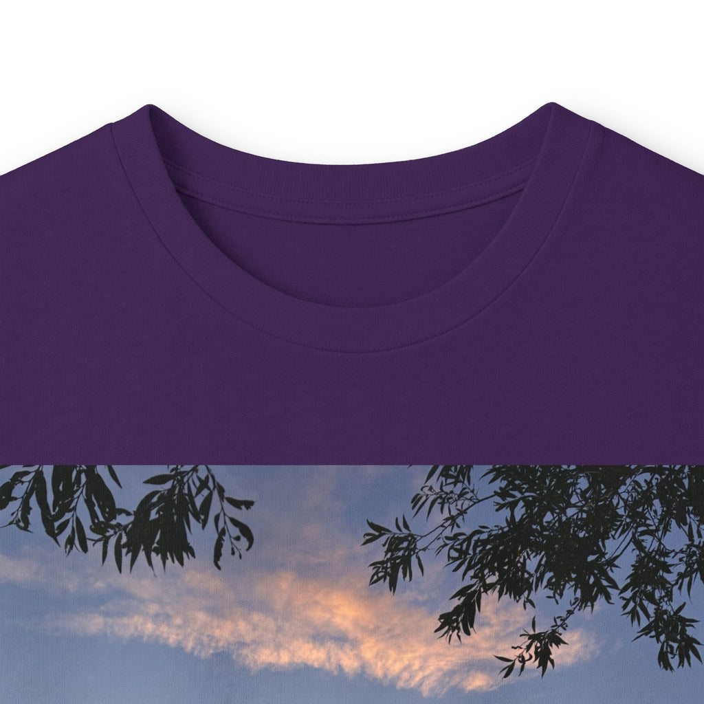Ellensburg Sunset Fishing Pond Reflection Long Sleeve Tee