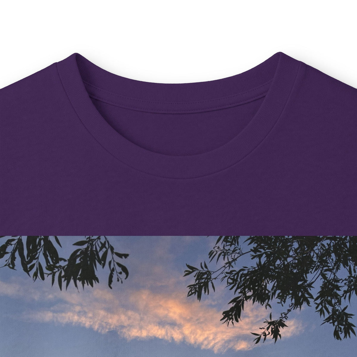 Ellensburg Sunset Fishing Pond Reflection Long Sleeve Tee