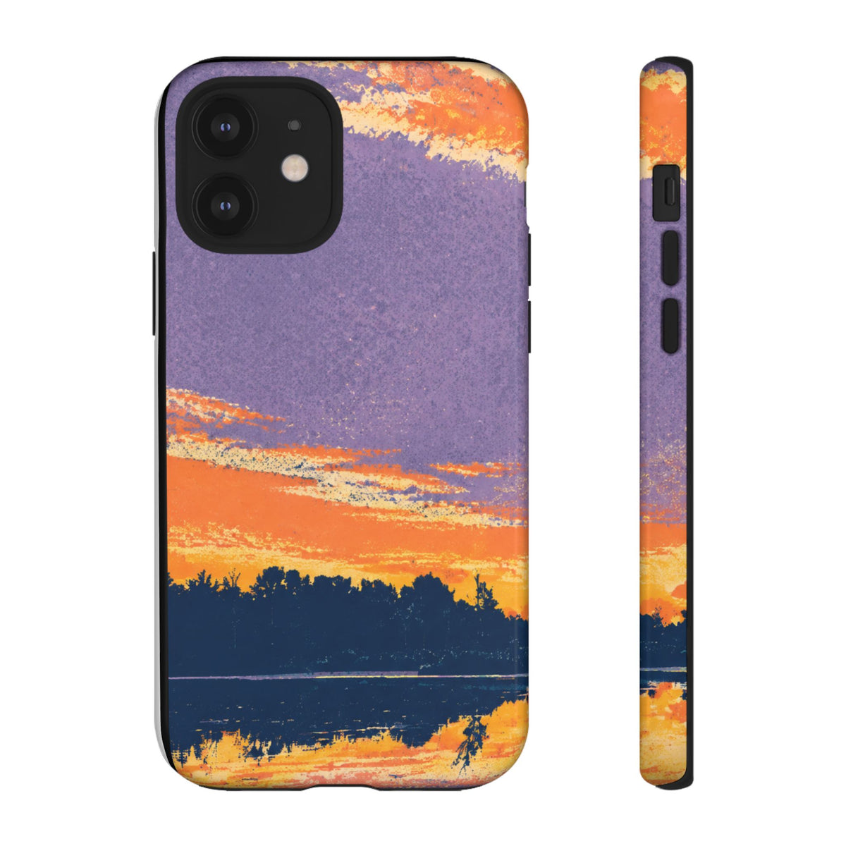 Sunset Lake Tough Phone Case