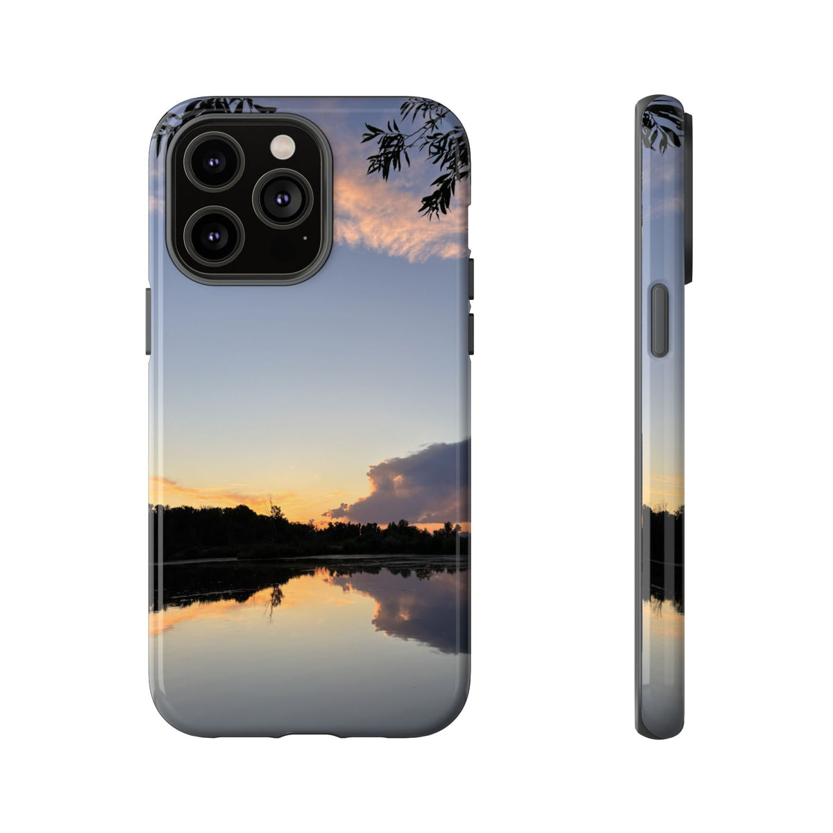 Ellensburg, Washington Sunset Lake Reflection Tough Phone Case