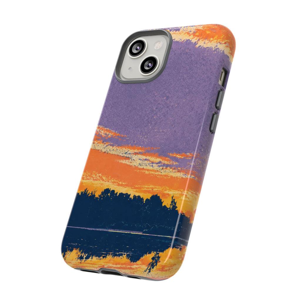 Coque de téléphone résistante Sunset Lake