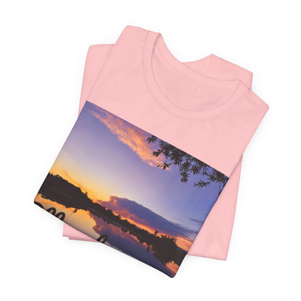 Ellensburg Sunset Lake Reflection Landscape T-Shirt