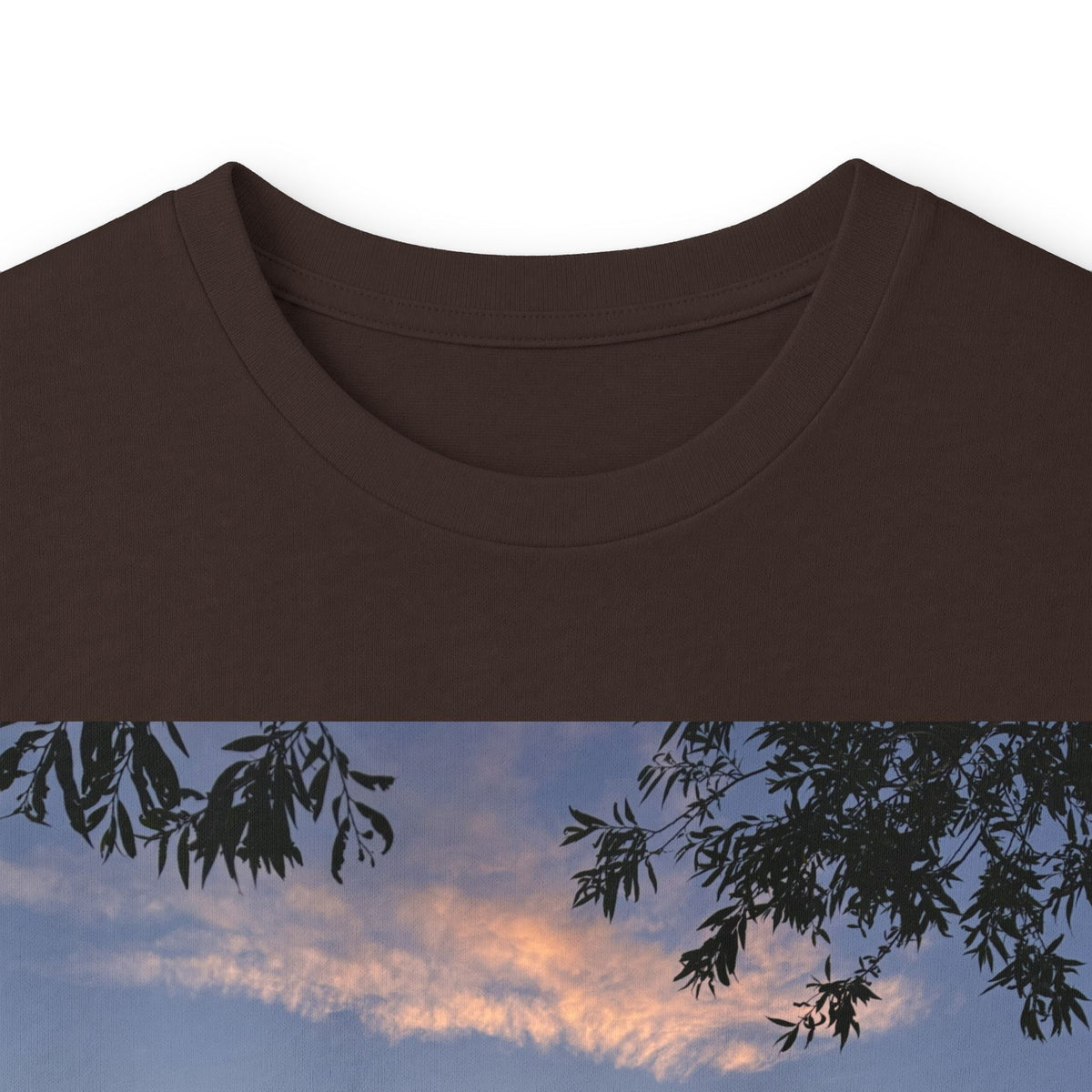 Ellensburg Sunset Fishing Pond Reflection Long Sleeve Tee