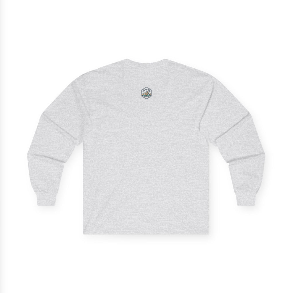 Ellensburg Sunset Fishing Pond Reflection Long Sleeve Tee
