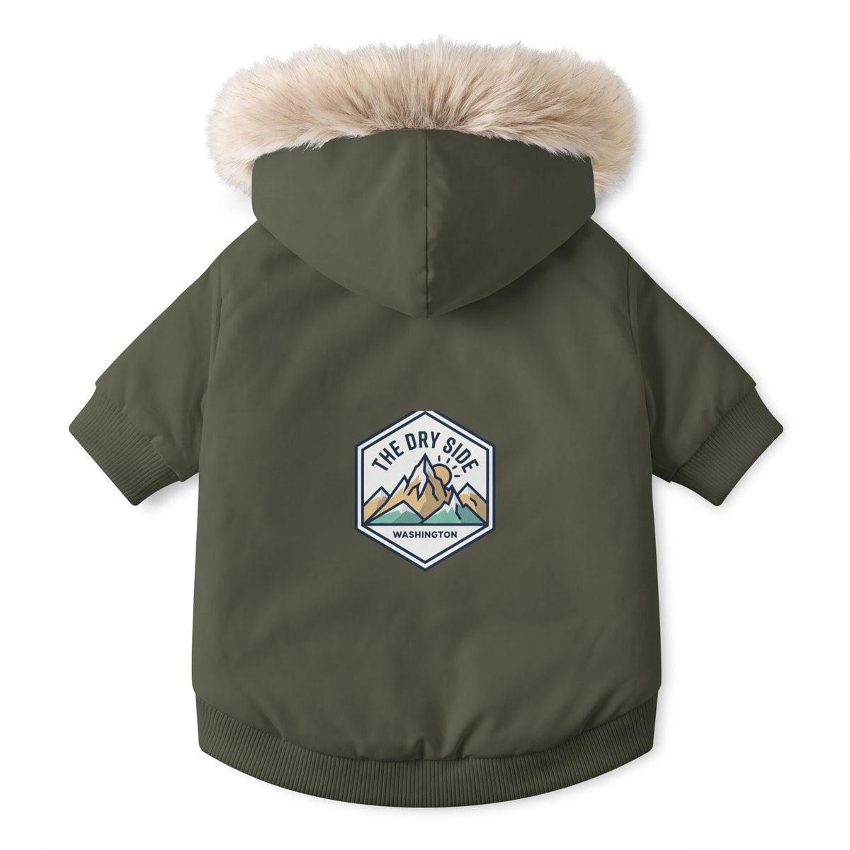 The Dry Side Washington Pet Parka Jacket