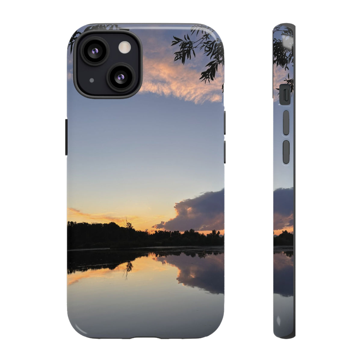 Ellensburg, Washington Sunset Lake Reflection Tough Phone Case