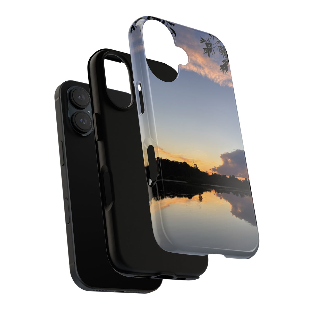 Ellensburg, Washington Sunset Lake Reflection Tough Phone Case