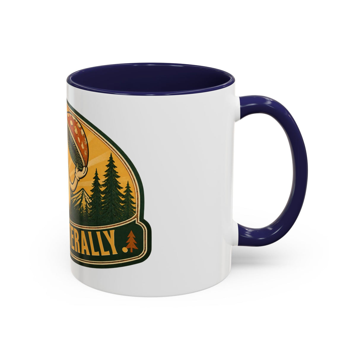 No Cap, Literally Mushroom Coffee Mug