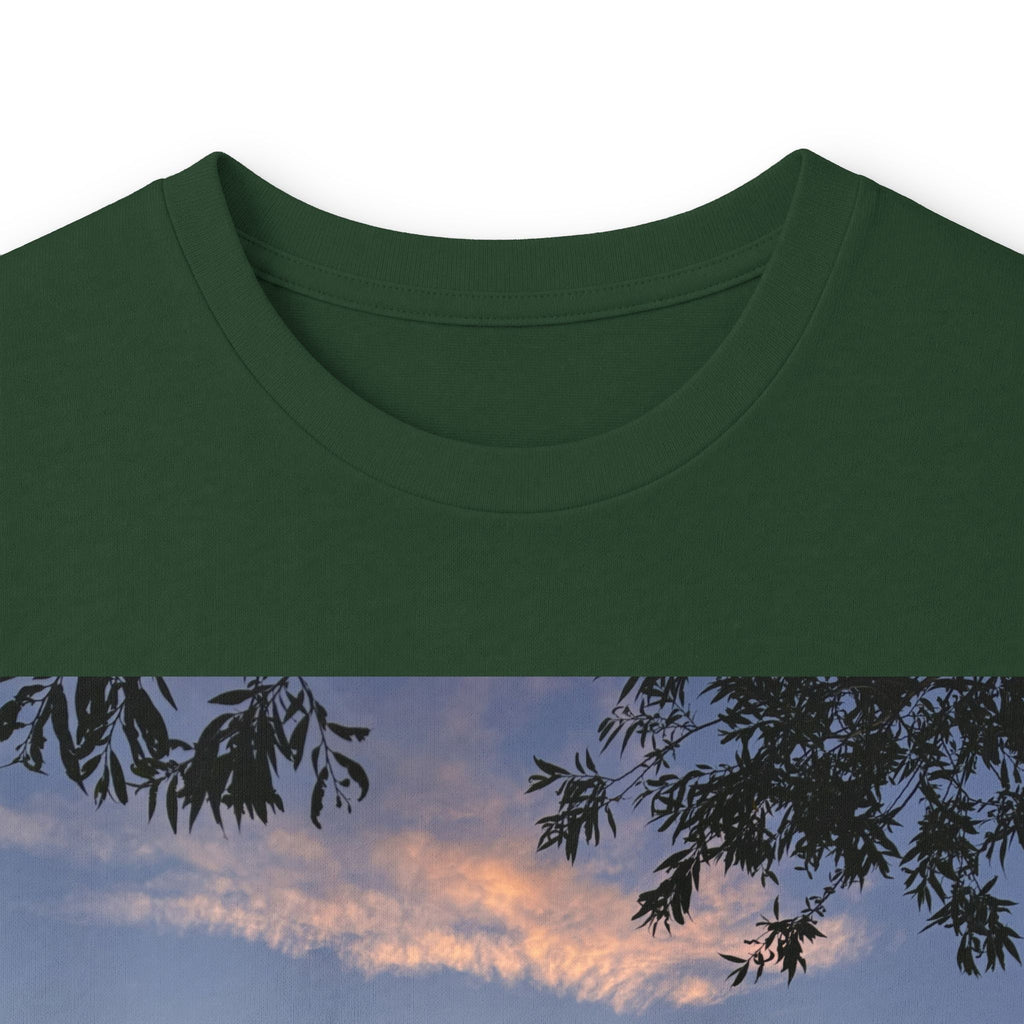 Ellensburg Sunset Fishing Pond Reflection Long Sleeve Tee
