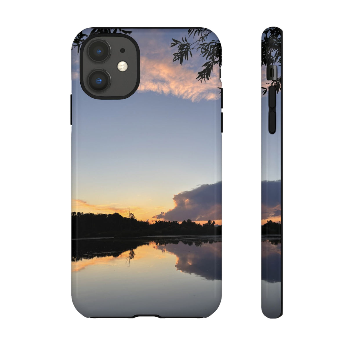Ellensburg, Washington Sunset Lake Reflection Tough Phone Case