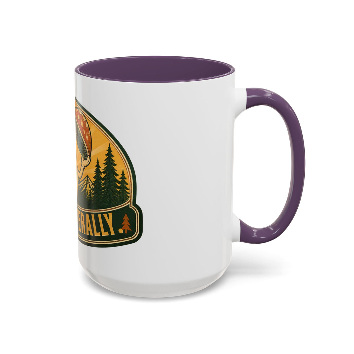 No Cap, Literally Mushroom Coffee Mug