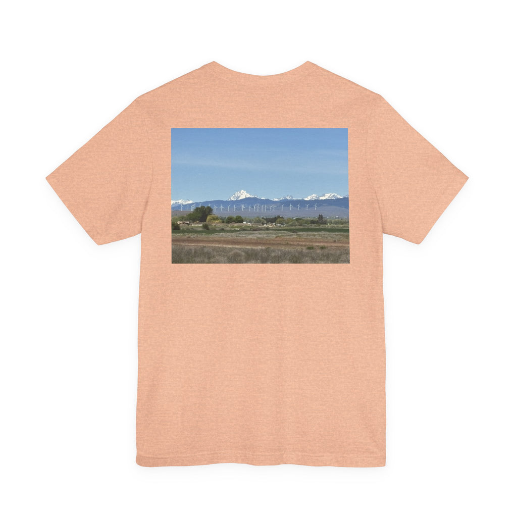 T-shirt photo du mont Stuart – Dos : édition Ellensburg