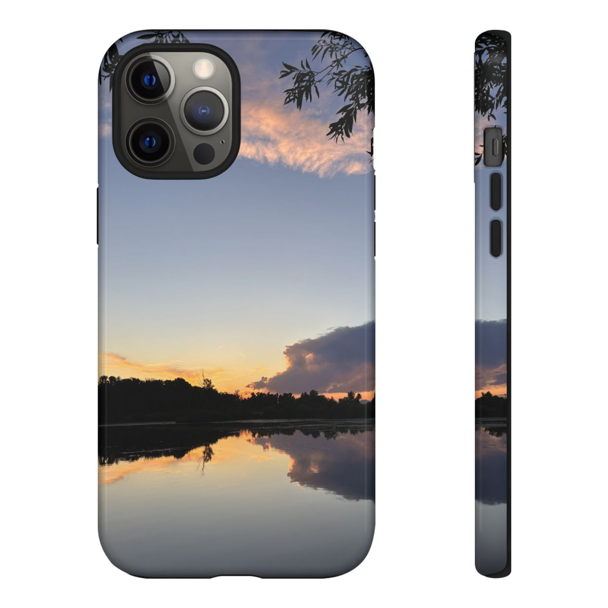 Ellensburg, Washington Sunset Lake Reflection Tough Phone Case